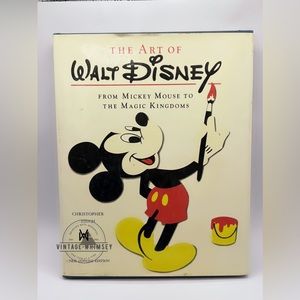 Vintage The Art of Walt Disney Book - 1975